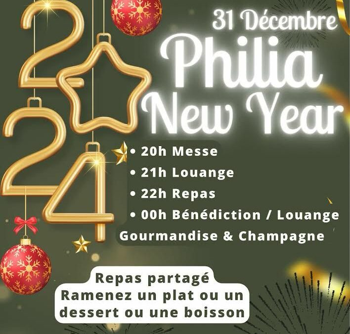 Soirée du réveillon avec PHILIA