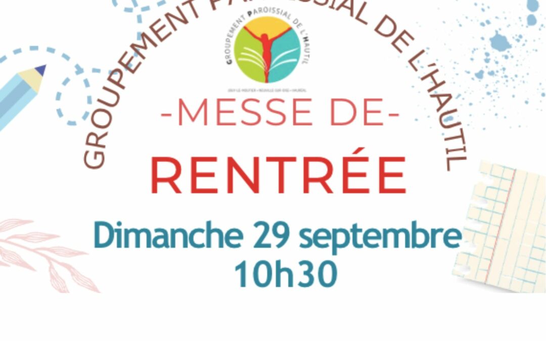 Messe de rentrée paroissiale 2024/2025