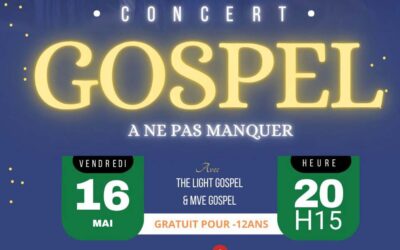 Concert Gospel le 16 mai 2025