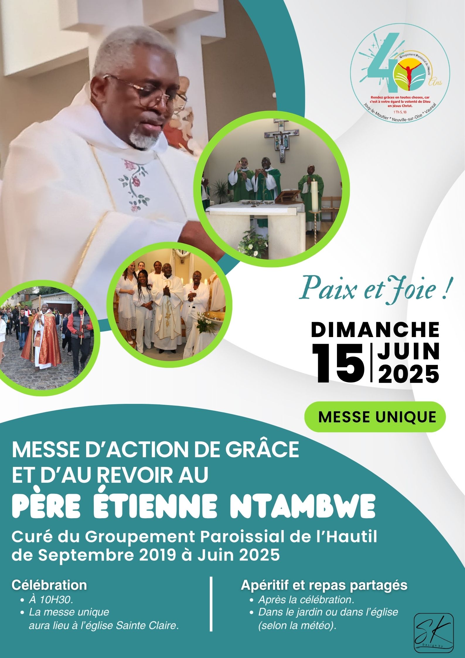 Messe Au Revoir Pere Etienne