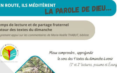 Partage fraternel autour des textes du dimanche